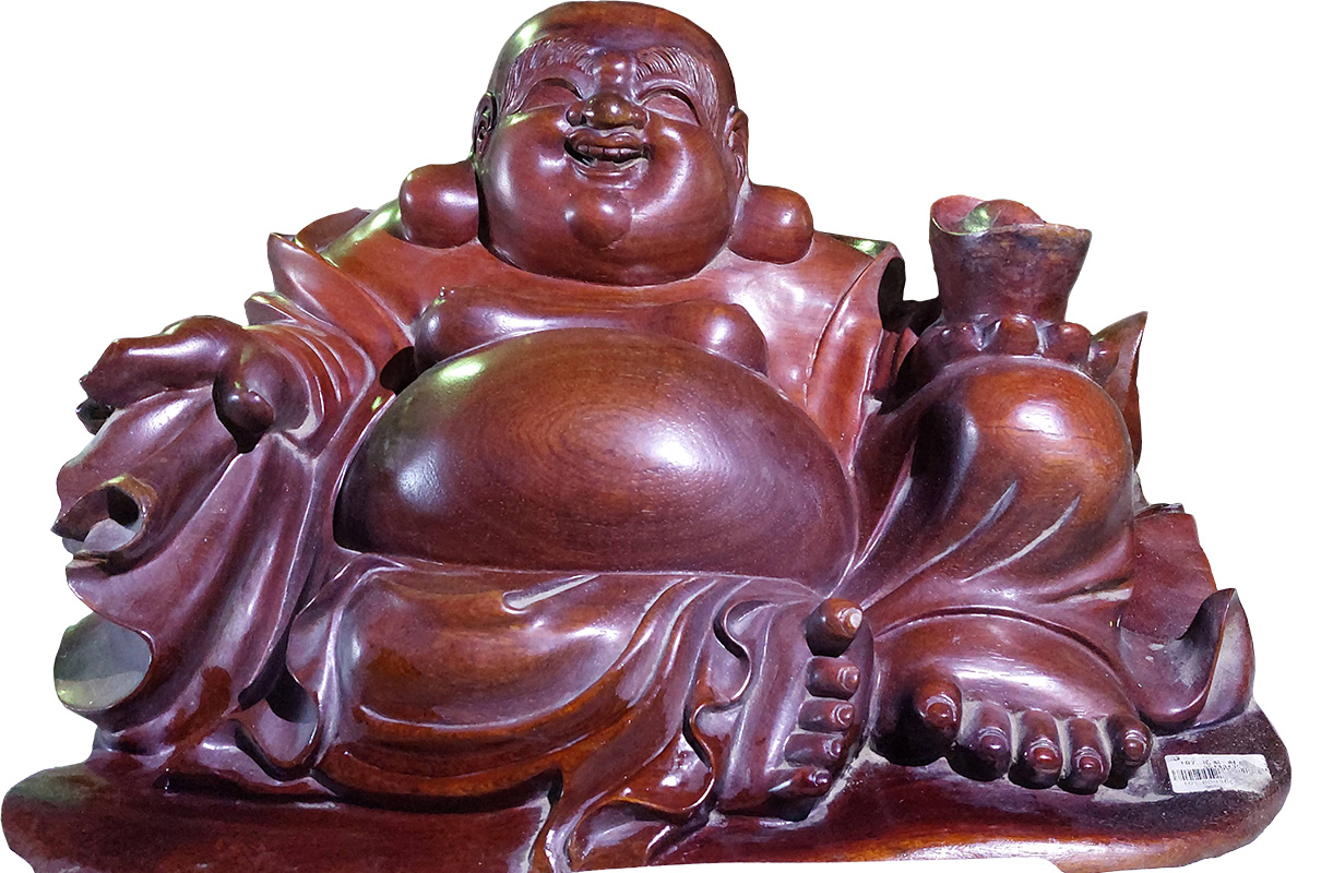 榕柏坐財神的第1張圖片